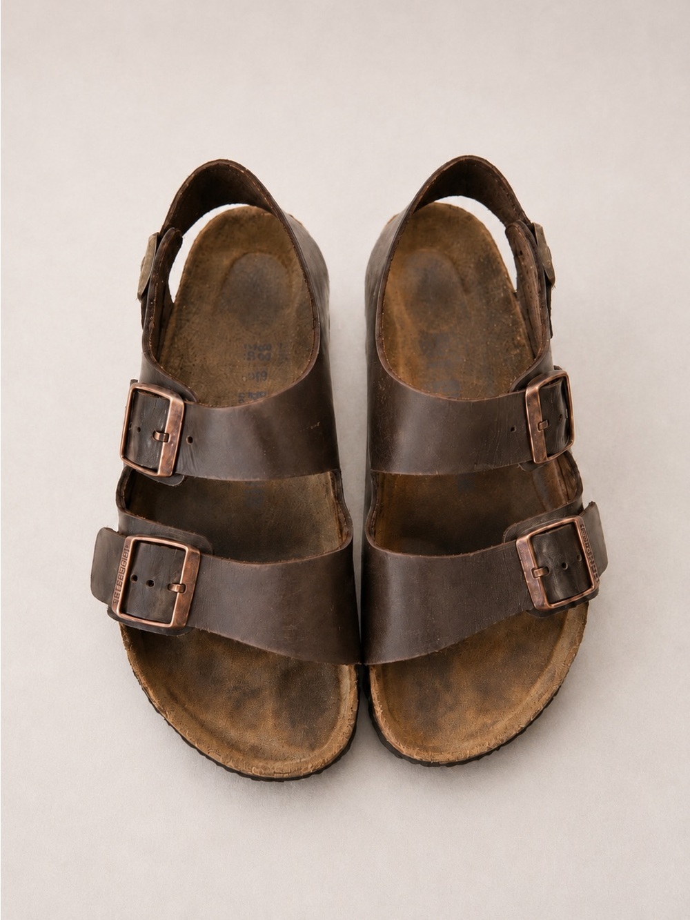Birkenstock Milano Sling back Buckle Men’s Sandals Shoes Size 42 - Picture 3 of 11